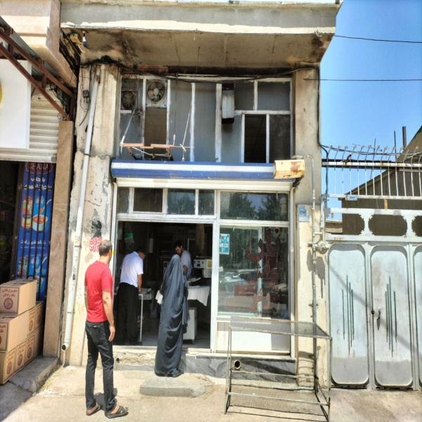 نانوایی در دولت اباد کرمانشاه